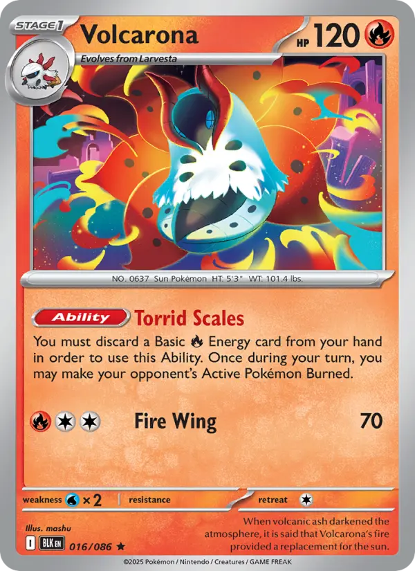 Volcarona, Holo