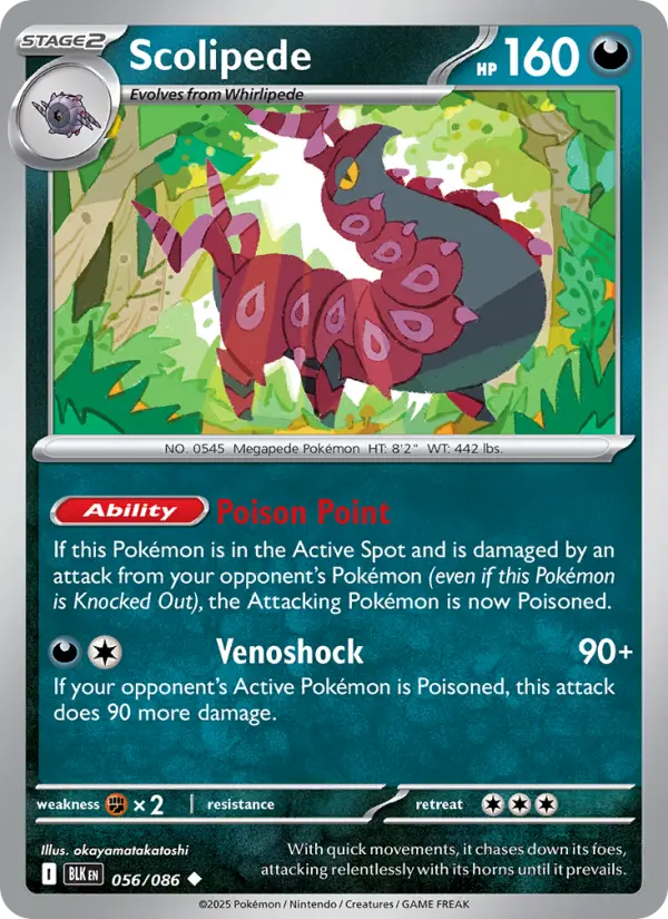 Scolipede, Normal