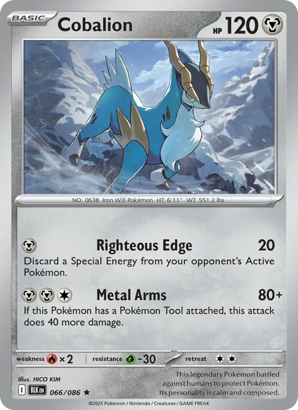 Cobalion, Holo