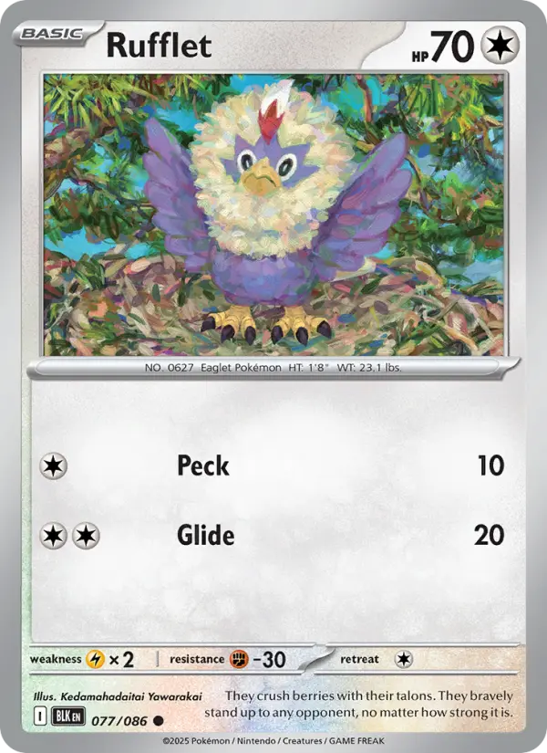 Rufflet, Normal