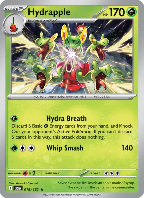 Hydrapple, Holo