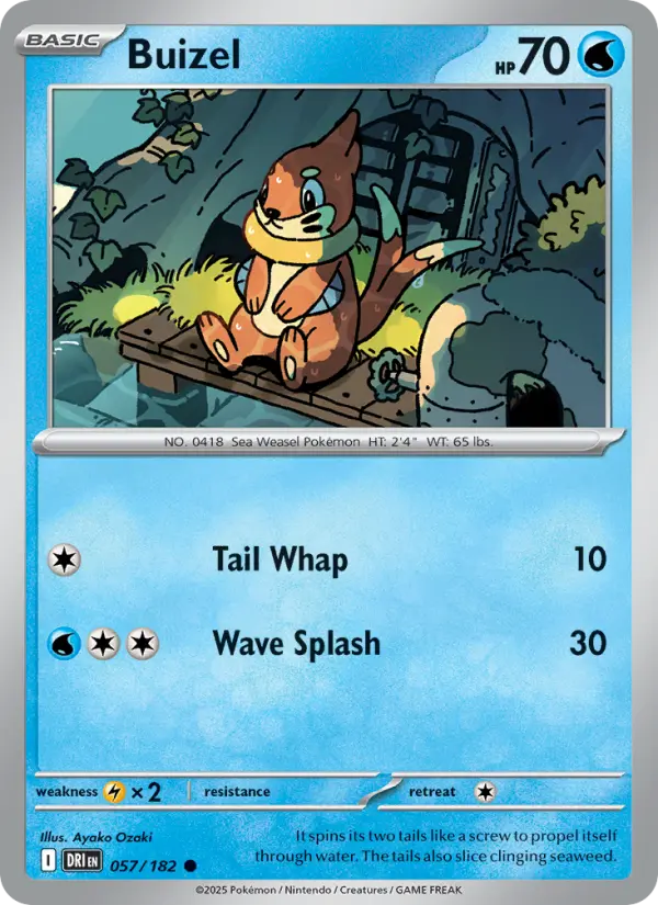 Buizel, Normal