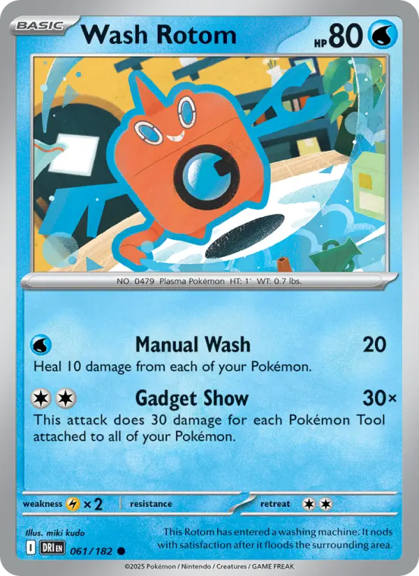 Wash Rotom, Normal