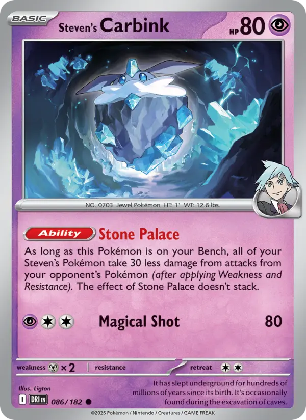 Steven's Carbink, Normal