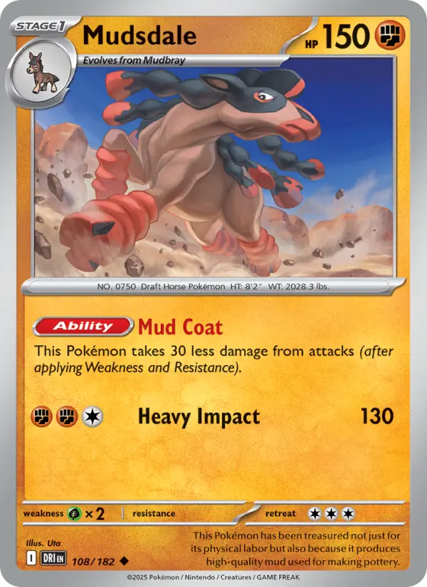 Mudsdale, Normal