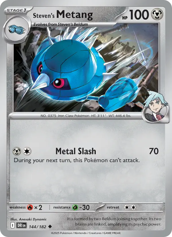 Steven's Metang, Normal