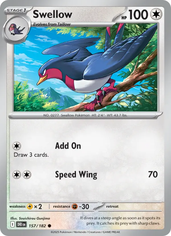 Swellow, Normal