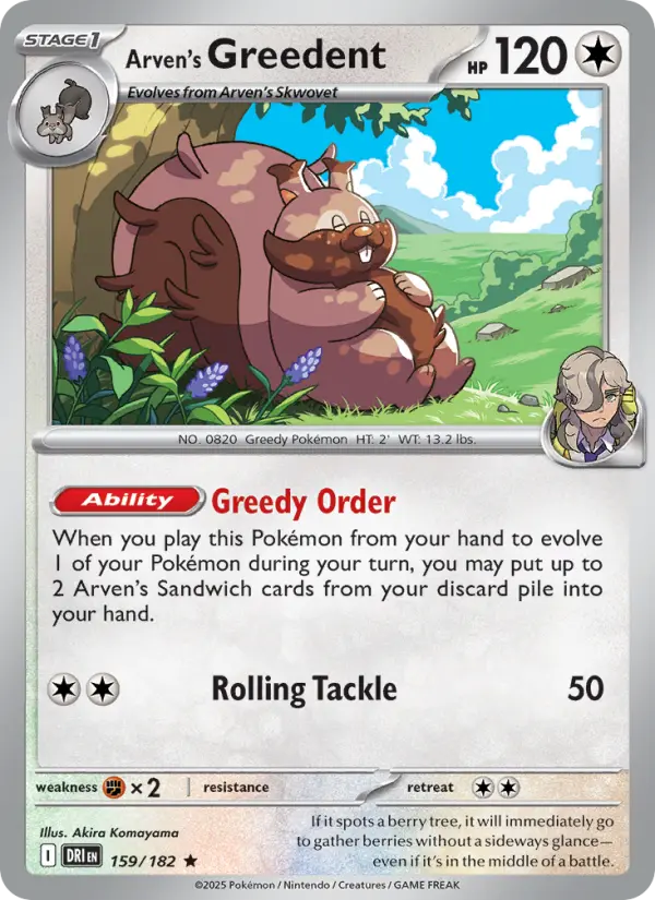 Arven's Greedent, Holo