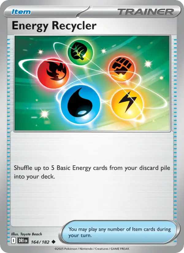 Energy Recycler, Normal