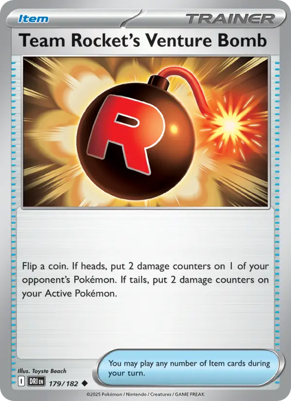 Team Rocket's Venture Bomb, Normal