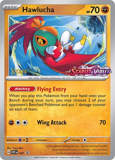 Hawlucha, Holo