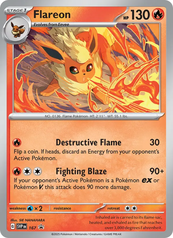 Flareon, Holo