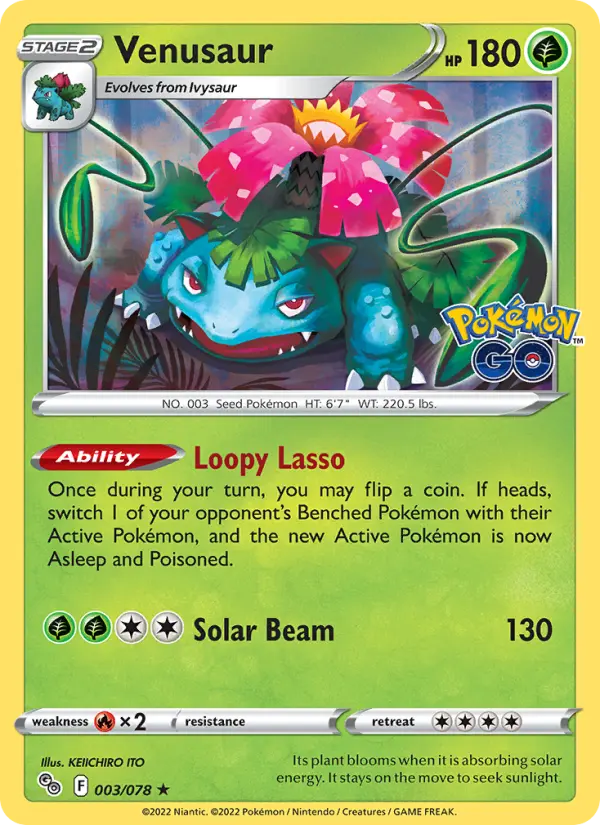 Venusaur, Holo