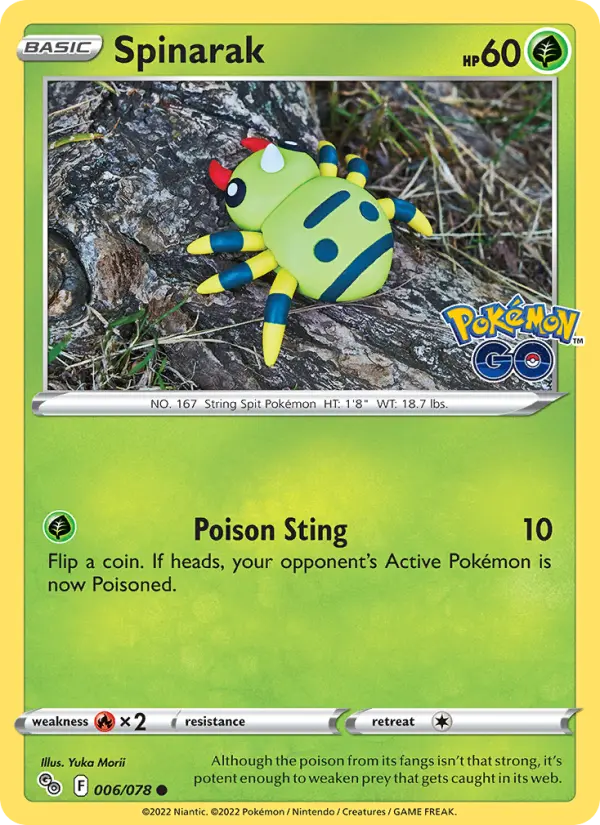 Spinarak, Normal