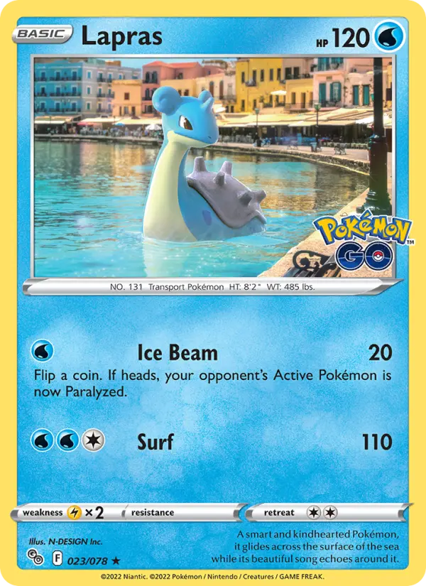 Lapras, Holo