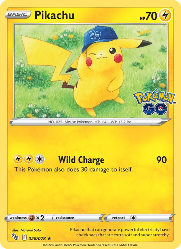 Pikachu, Normal