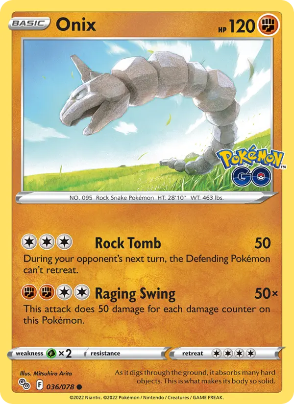 Onix, Normal