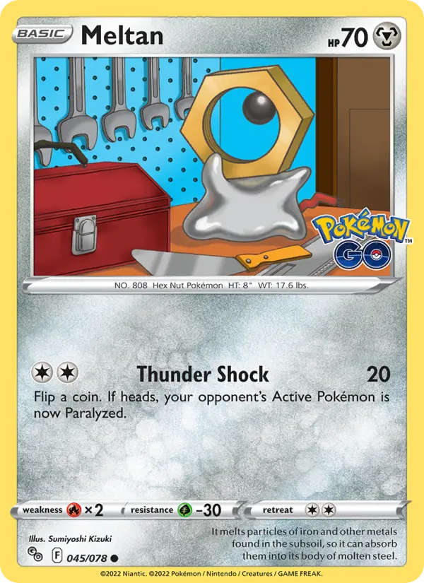 Meltan, Normal