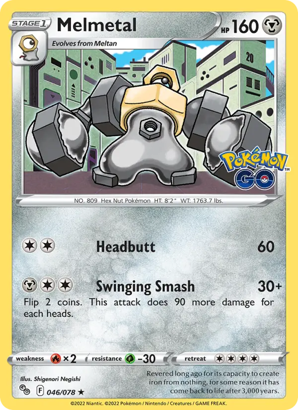 Melmetal, Holo