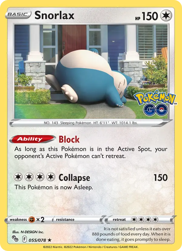 Snorlax, Holo