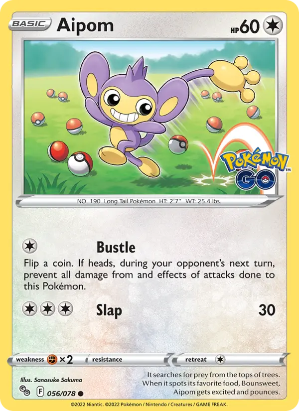 Aipom, Normal