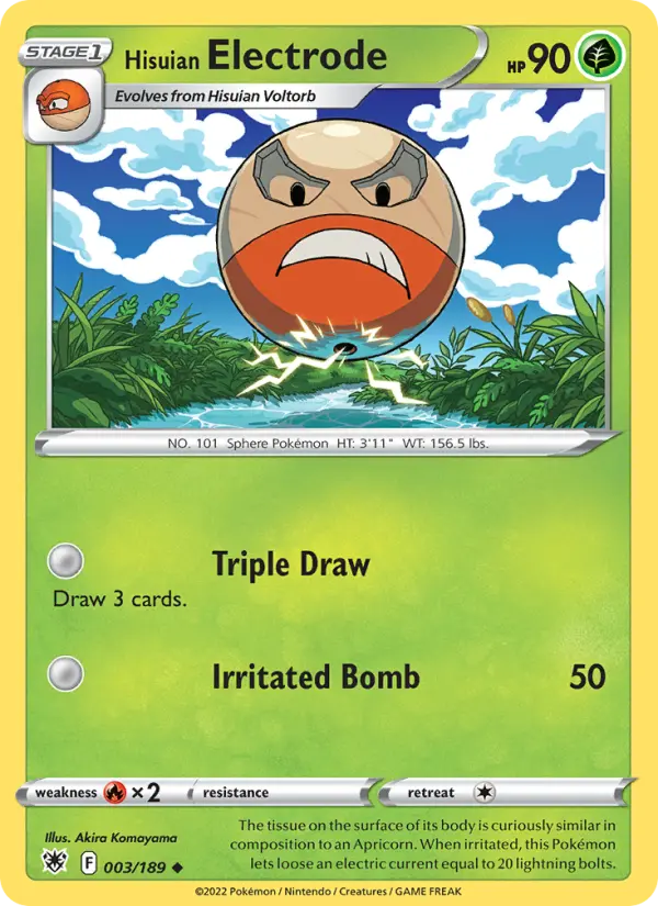Hisuian Electrode, Normal
