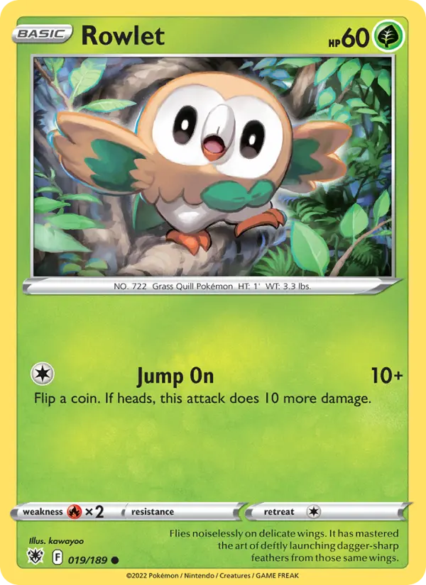 Rowlet, Normal