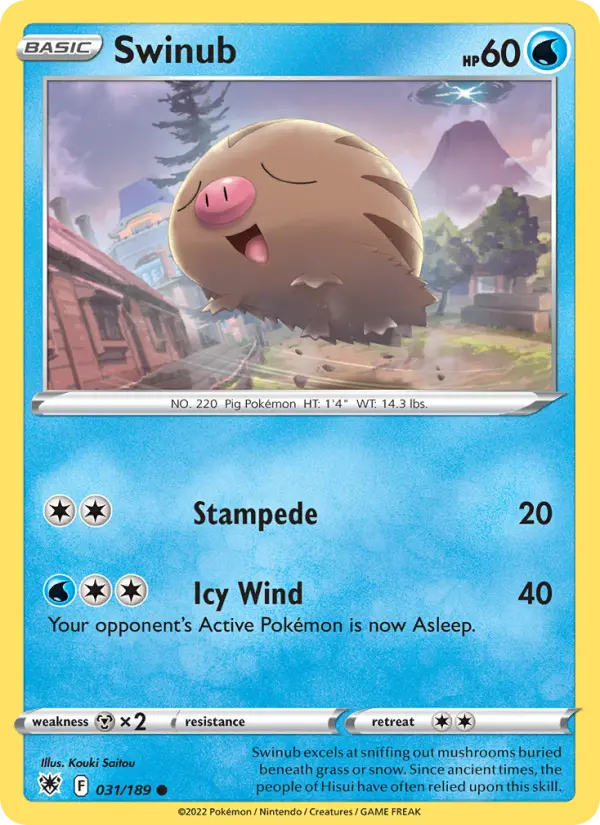 Swinub, Normal