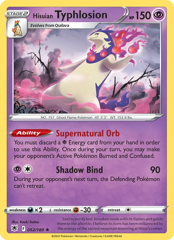 Hisuian Typhlosion, Holo