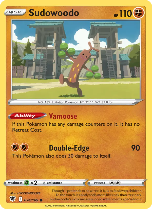 Sudowoodo, Normal