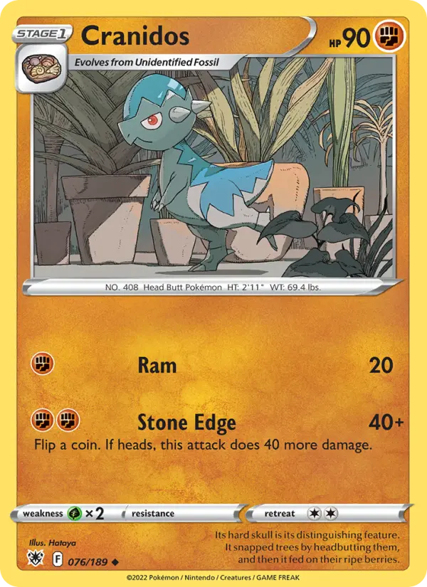 Cranidos, Normal