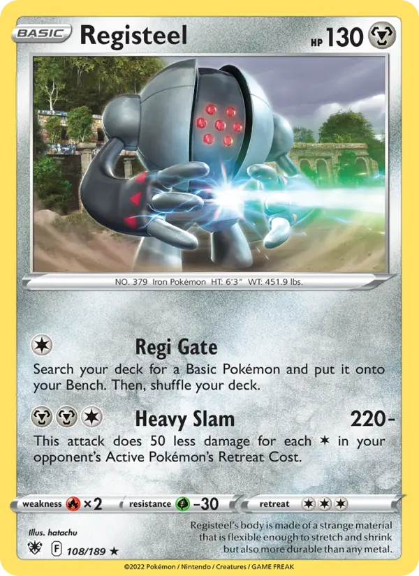 Registeel, Normal