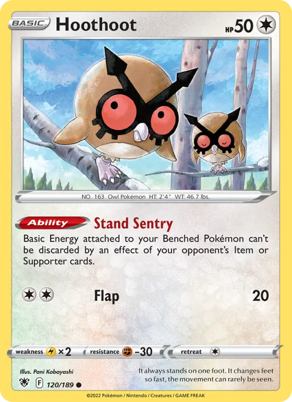 Hoothoot, Normal