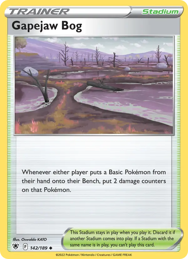 Gapejaw Bog, Normal