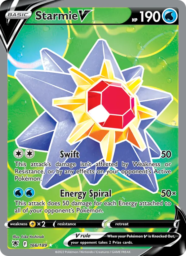 Starmie V, Holo