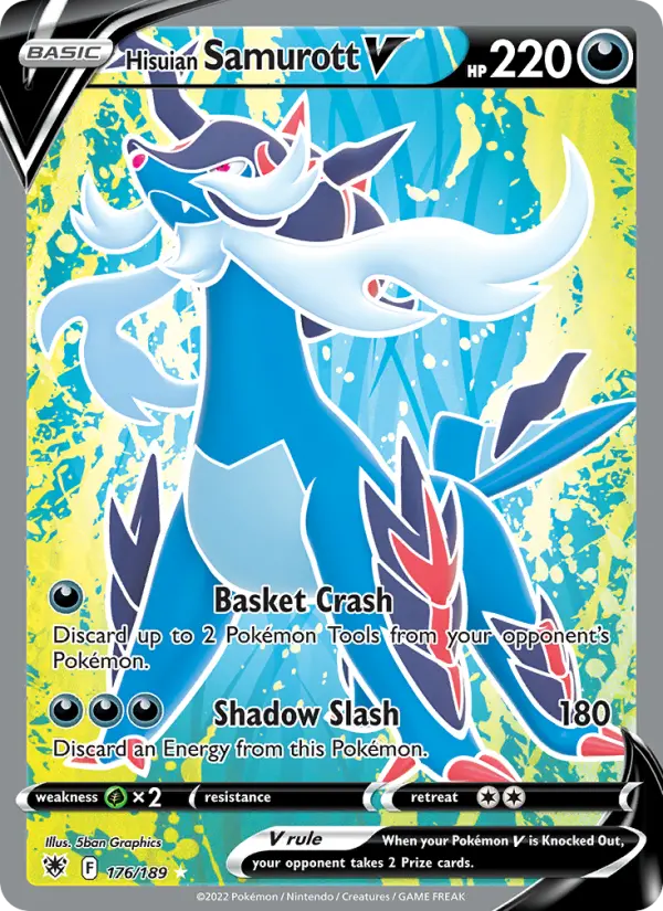Hisuian Samurott V, Holo