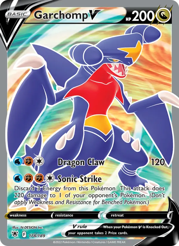 Garchomp V, Holo