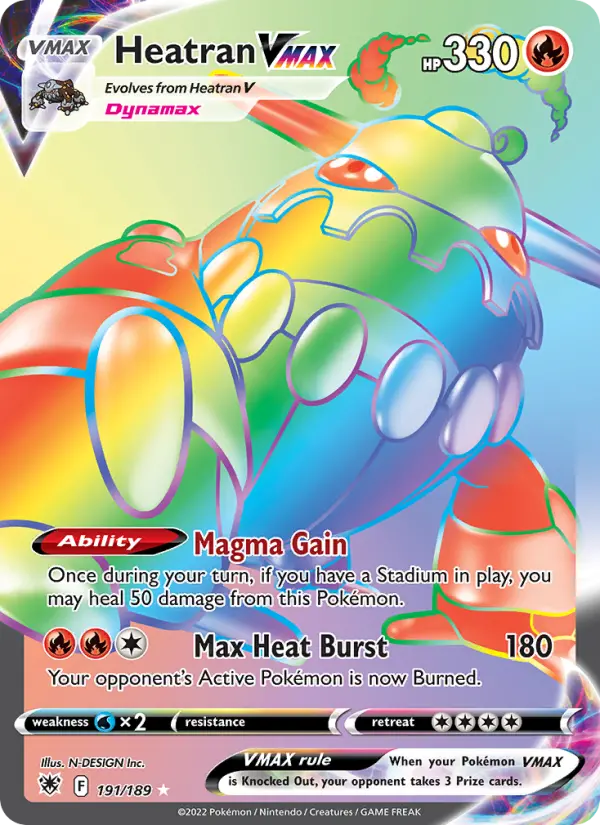 Heatran VMAX, Holo