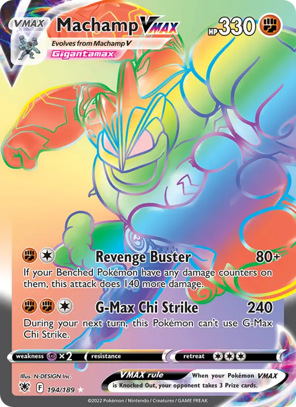 Machamp VMAX, Holo