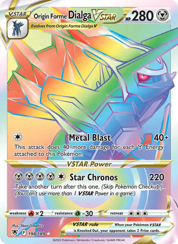 Origin Forme Dialga VSTAR, Holo