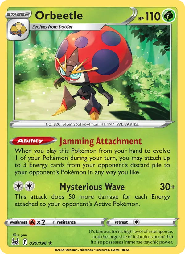 Orbeetle, Holo