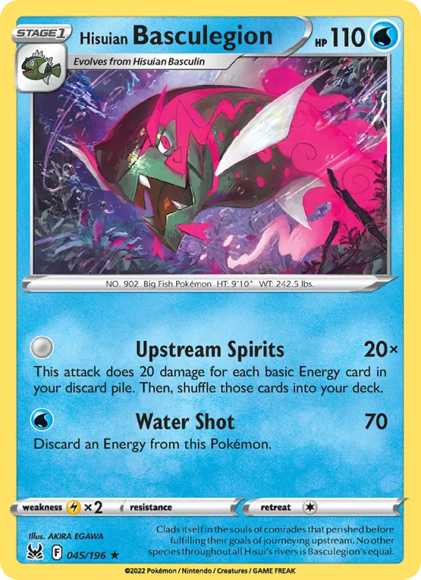 Hisuian Basculegion, Holo