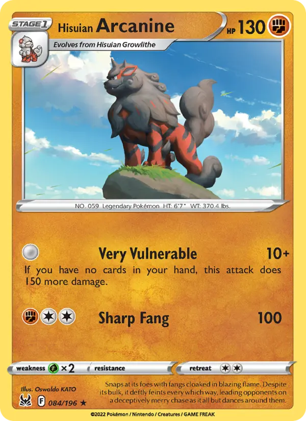 Hisuian Arcanine, Holo
