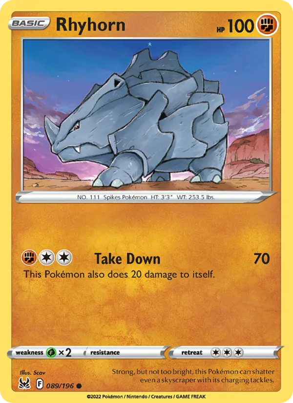 Rhyhorn, Normal