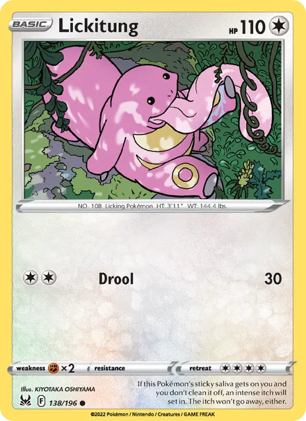 Lickitung, Normal