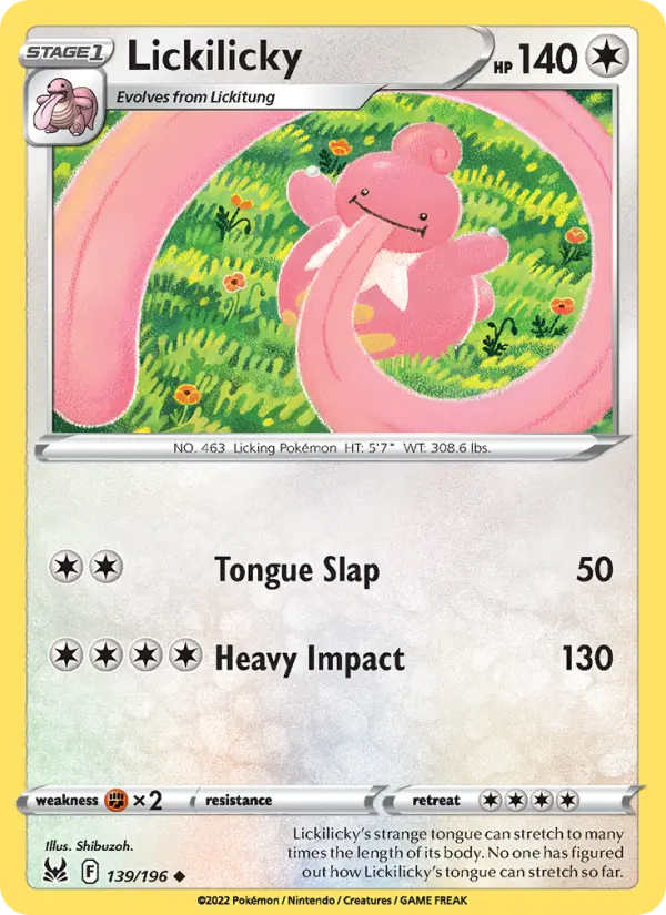 Lickilicky, Normal