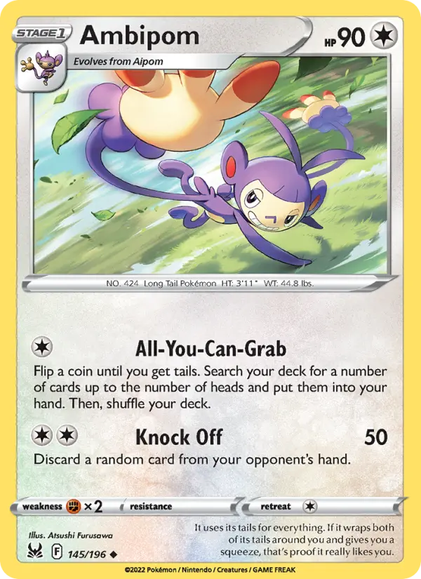 Ambipom, Normal