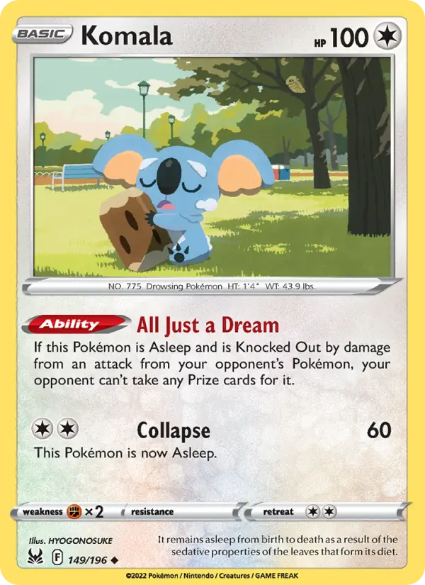 Komala, Normal