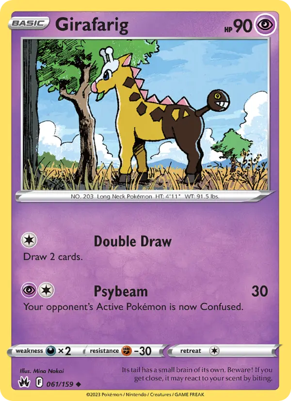 Girafarig, Normal
