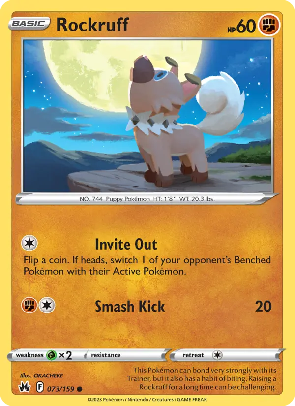 Rockruff, Normal